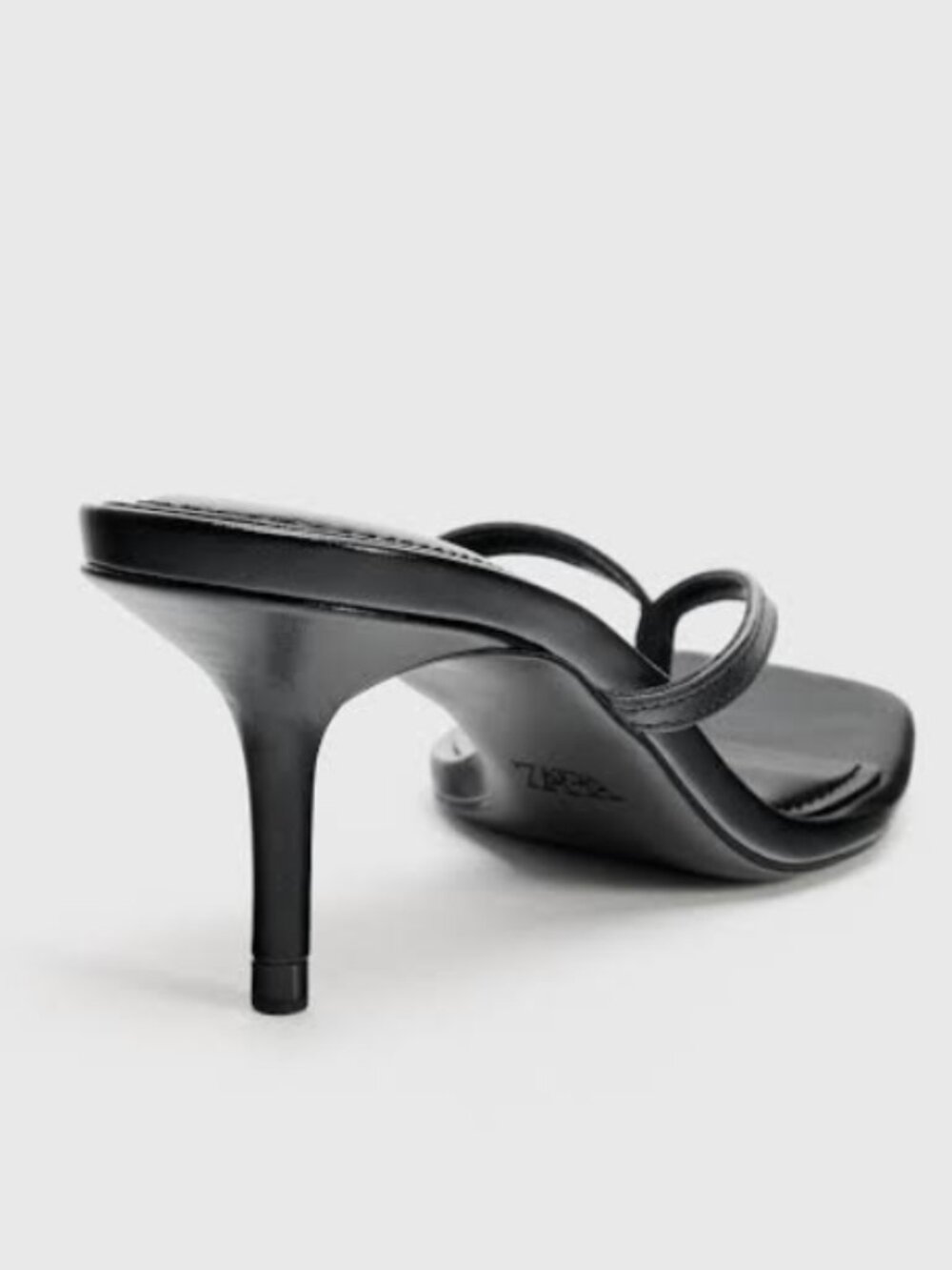 Zara Leather Strap Heel Sandals | New Never Used